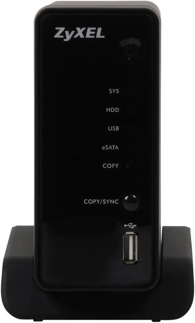 Alt view image 4 of 6 - ZyXEL NSA310 Diskless System 1-Bay Media Server
