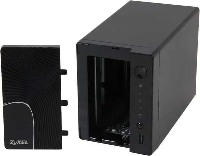 Alt view image 5 of 6 - ZyXEL NSA325 Diskless System 2-Bay Power Plus Media Server