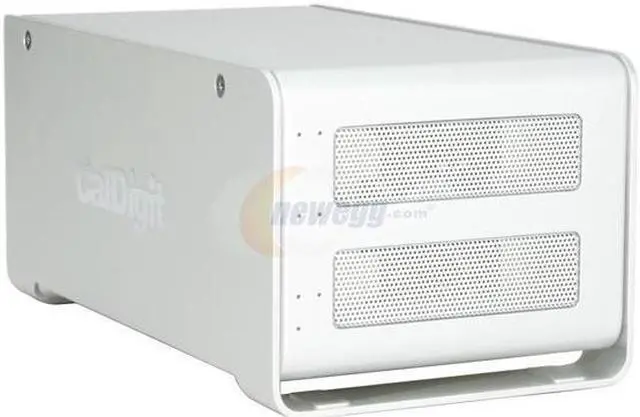 Main image of CalDigit 320GB 7200 RPM 3.5" USB 2.0 / Firewire400 / Firewire800 External Hard Drive Model Fire wire VR 320