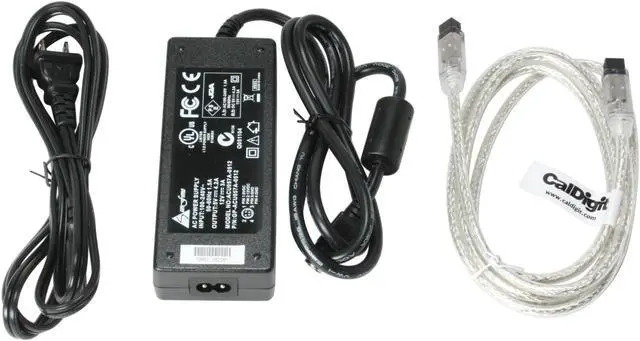 Alt view image 11 of 12 - CalDigit 320GB 7200 RPM 3.5" USB 2.0 / Firewire400 / Firewire800 External Hard Drive Model Fire wire VR 320