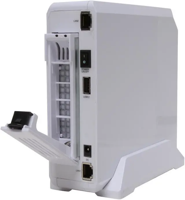 Alt view image 5 of 8 - Planex MZK-NAS01SG Diskless System 1 Bay SATA Multi-Media Sharing Storage Server