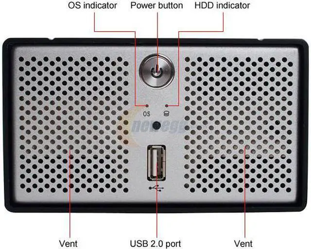 Alt view image 2 of 7 - Galaxy 3500MGB-RAID Pro Network Storage