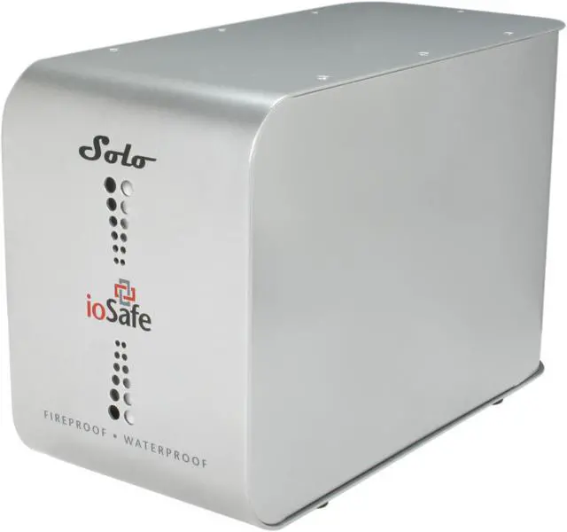 Main image of ioSafe Solo 1.5TB USB 2.0 3.5" Disaster Proof External Hard Drive with 1 year Disaster Recovery Service SL1500GBUSB20