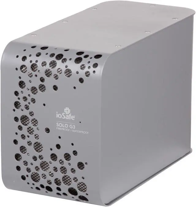 Main image of ioSafe SOLO G3 2TB USB 3.0 3.5" External Hard Drive with Fireproof / Waterproof, 1 year DATA Recovery SVC SK2TB