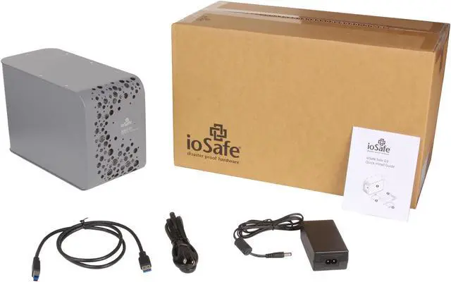 Alt view image 6 of 7 - ioSafe SOLO G3 2TB USB 3.0 3.5" External Hard Drive with Fireproof / Waterproof, 1 year DATA Recovery SVC SK2TB