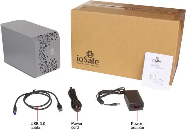 Alt view image 7 of 7 - ioSafe SOLO G3 2TB USB 3.0 3.5" External Hard Drive with Fireproof / Waterproof, 1 year DATA Recovery SVC SK2TB