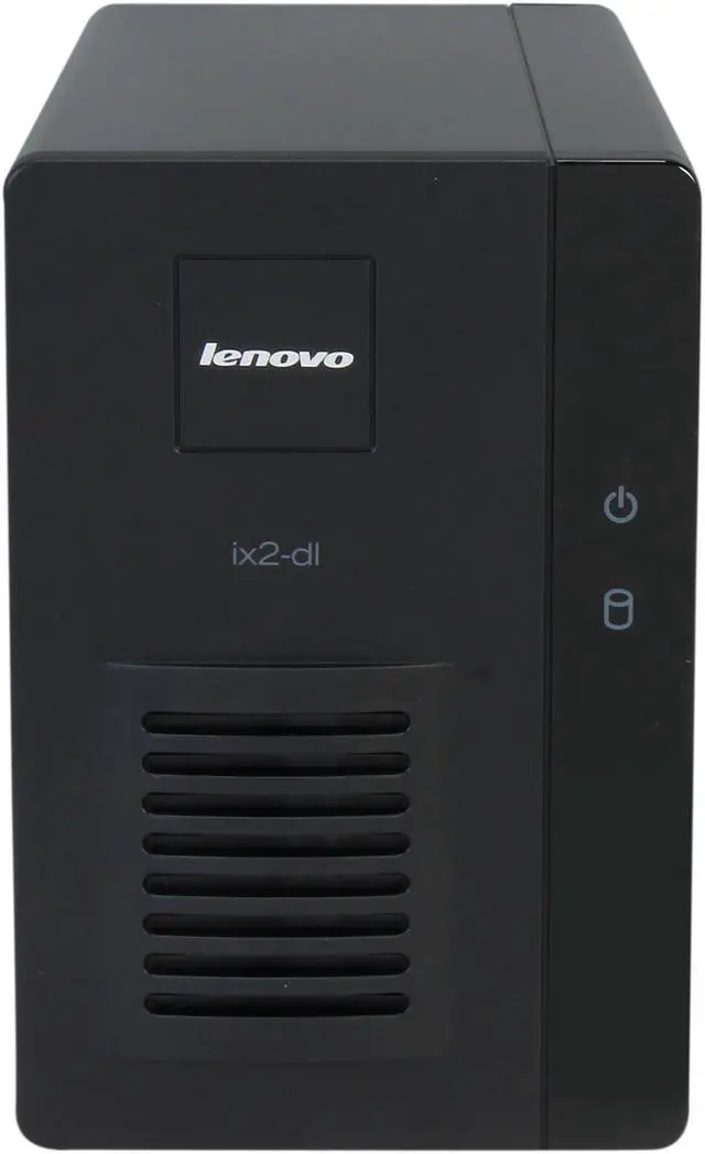 Alt view image 2 of 6 - Lenovo 70A69003NA Diskless System Iomega ix2 Network Storage 2-bay