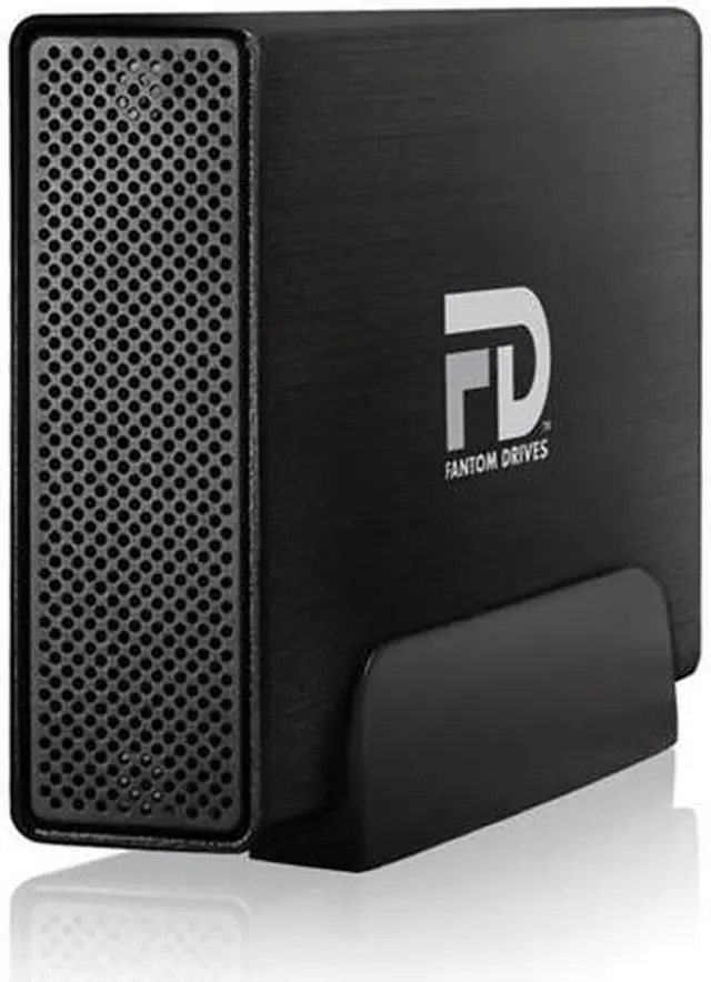Main image of Fantom Gforce/3  2TB USB 3.0 Aluminum Desktop External Hard Drive GF3B2000U64 Black