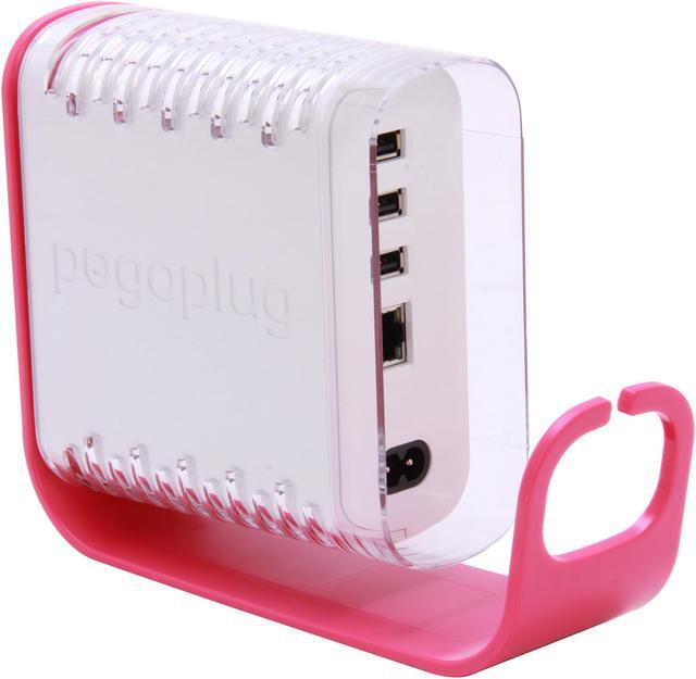 Main image of Pogoplug POGOB01 Diskless System Media Sharing Device (Pink)