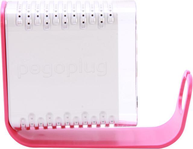 Alt view image 2 of 7 - Pogoplug POGOB01 Diskless System Media Sharing Device (Pink)