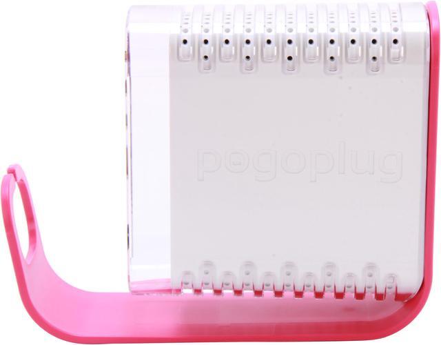 Alt view image 4 of 7 - Pogoplug POGOB01 Diskless System Media Sharing Device (Pink)