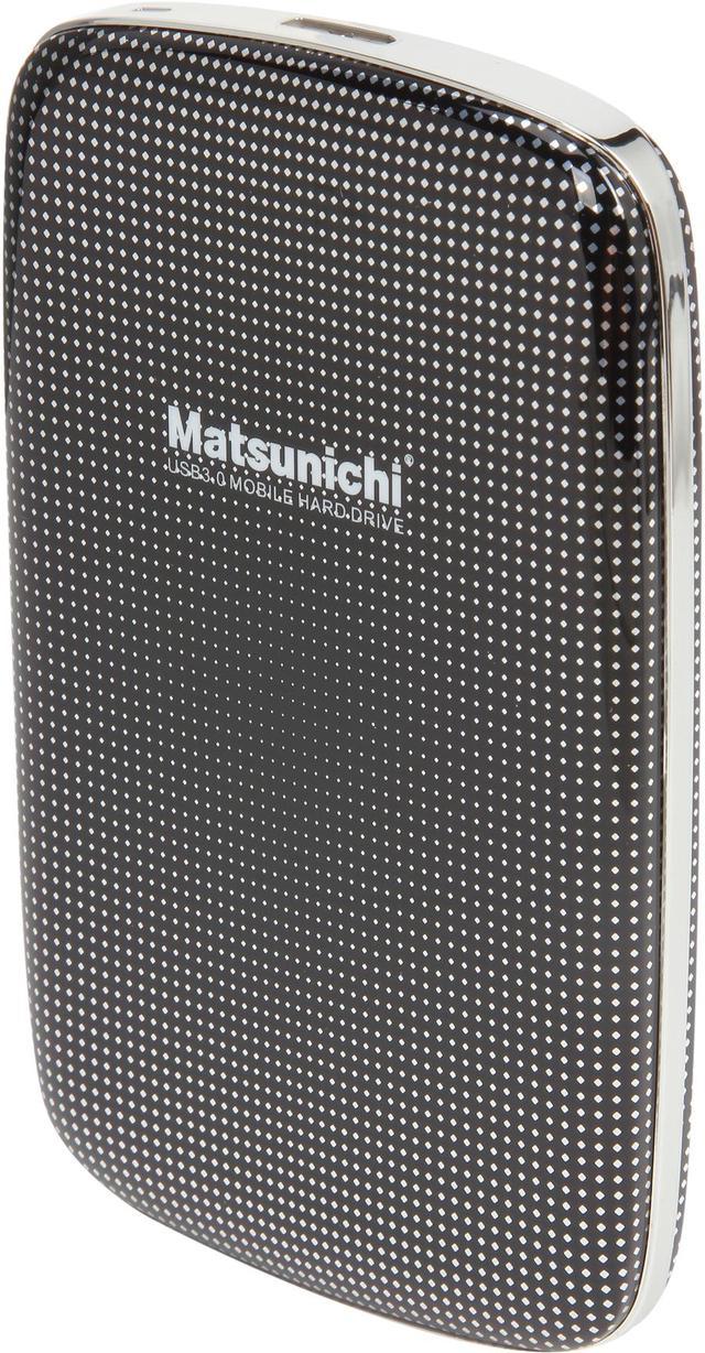 Matsunichi 1TB Portable External Hard Drive USB 3.0 Model DM256-BK