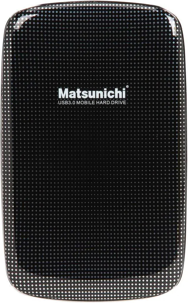 Alt view image 2 of 7 - Matsunichi 1TB Portable External Hard Drive USB 3.0 Model DM256-BK-1TB Black