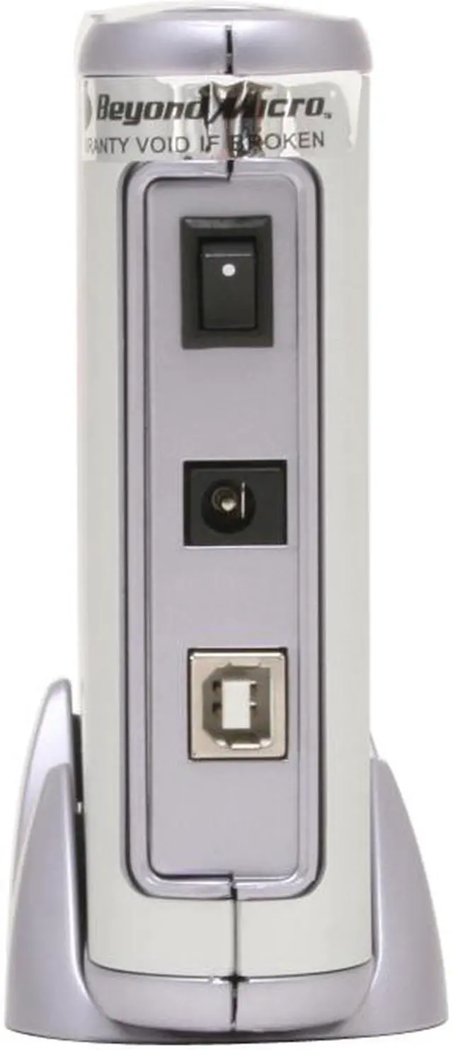 Alt view image 4 of 7 - Beyond Micro 500GB USB 2.0 3.5" External Hard Drive BM500MD3U28M