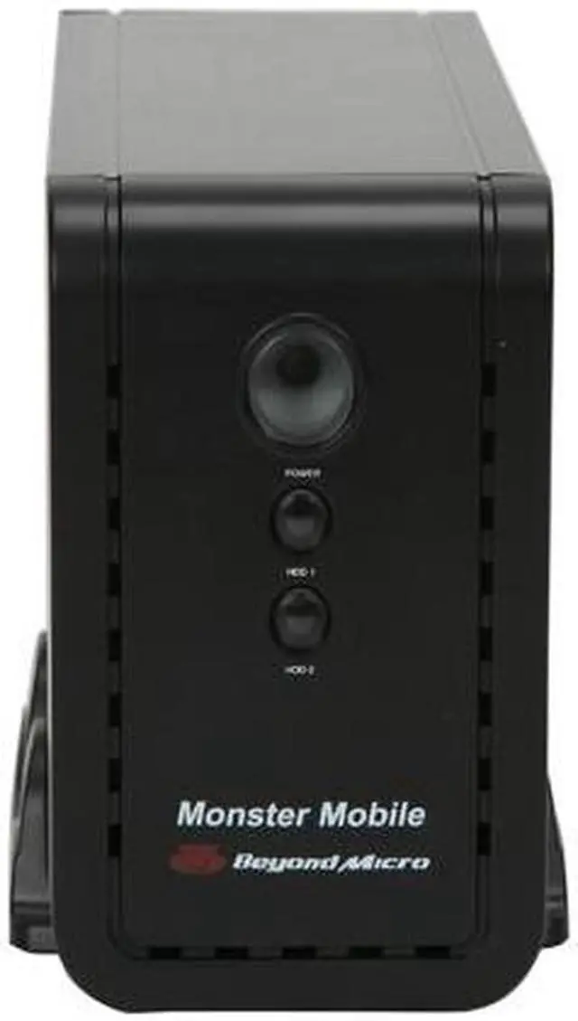 Alt view image 4 of 9 - Beyond Micro Monster Mobile 1TB USB 2.0 3.5" External Hard Drive BM1TMMU216M