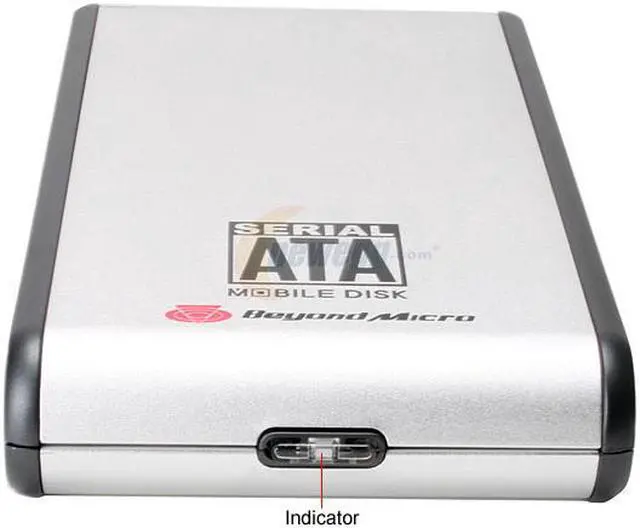 Alt view image 2 of 9 - Beyond Micro 500GB USB 2.0 / eSATA 3.5" External Hard Drive BM500MD3CS16M
