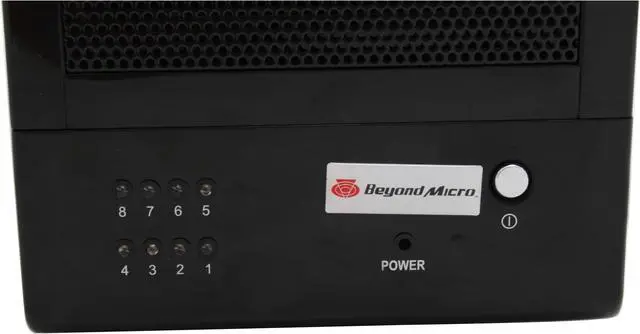 Alt view image 8 of 14 - Beyond Micro DriveZilla Pro AV 6TB Multi-lane SATA 3.5" External Hard Drive w/RAID Controller BMDZ8B6T2XMLC