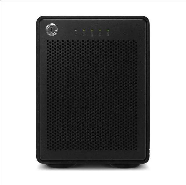 Alt view image 3 of 4 - OWC 8TB Thunderbolt 3.5" 4-Drive HDD External Storage Solution OWCTB3SRT08.0S Black