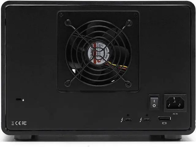 Alt view image 3 of 3 - OWC 48TB Thunderbolt 3.5" Eight-Drive External Storage Solution with SoftRAID XT OWCTB38SRT048 Black