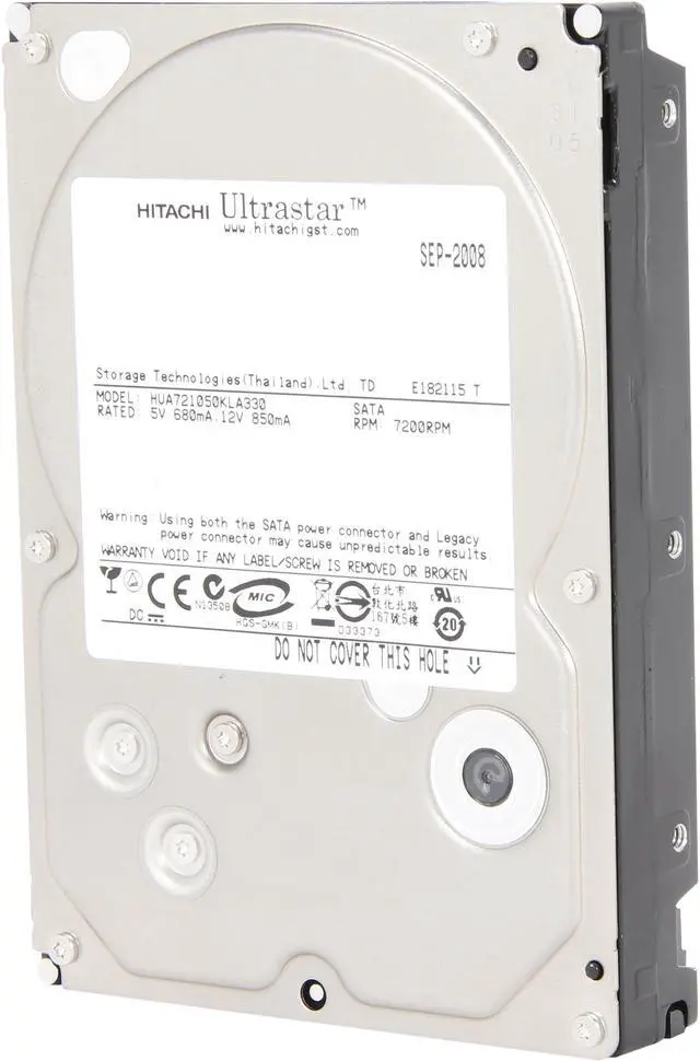 Main image of Major brand (Seagate, WD, HGST, Maxtor or Samsung) ARHD500SA3 500GB 7200 RPM SATA 3.0Gb/s 3.5" Internal Hard Drive Bare Drive