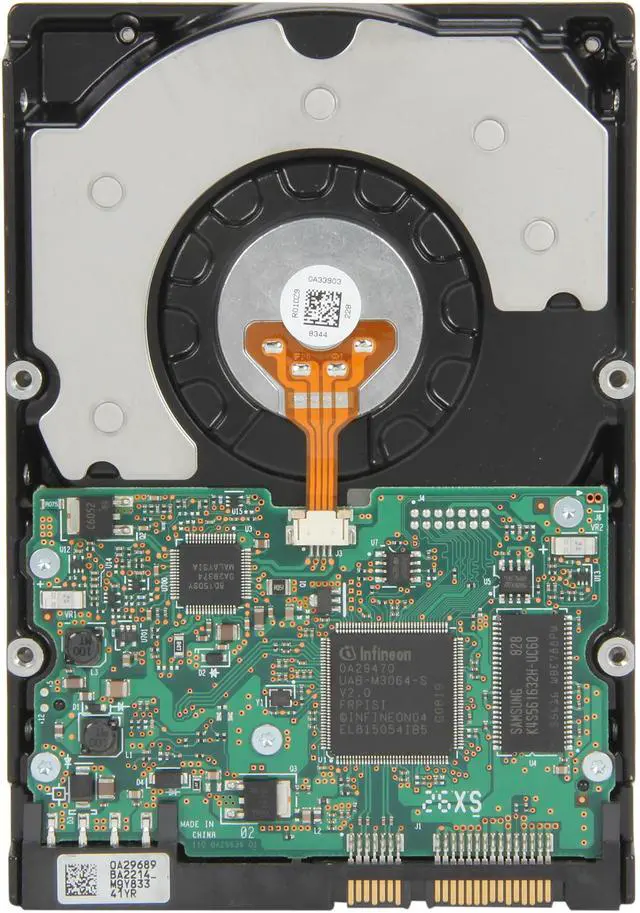 Alt view image 4 of 4 - Major brand (Seagate, WD, HGST, Maxtor or Samsung) ARHD500SA3 500GB 7200 RPM SATA 3.0Gb/s 3.5" Internal Hard Drive Bare Drive