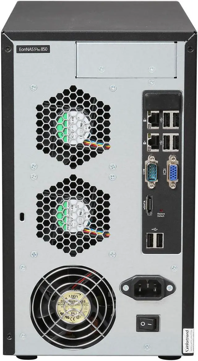 Alt view image 4 of 6 - Infortrend EonNAS Pro 850 8 Bay Diskless Tower ZFS NAS - ENP850MC-0030