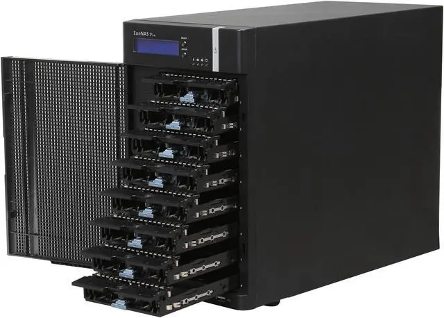 Alt view image 5 of 6 - Infortrend EonNAS Pro 850 8 Bay Diskless Tower ZFS NAS - ENP850MC-0030