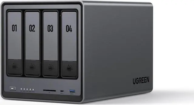 UGREEN NASync DXP4800 Plus 4ベイNAS UGREEN NASync DXP4800 Plus 4-Bay Desktop NAS, Intel Pentium