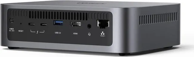 Alt view image 2 of 2 - UGREEN NASync DXP480T Plus, All-Flash Thunderbolt 4 NAS Intel®  10-Core i5 CPU (Up to 4.40 GHz), 8GB DDR5, 4x M.2 PCIe Slots, 2x 10GbE, (Diskless)