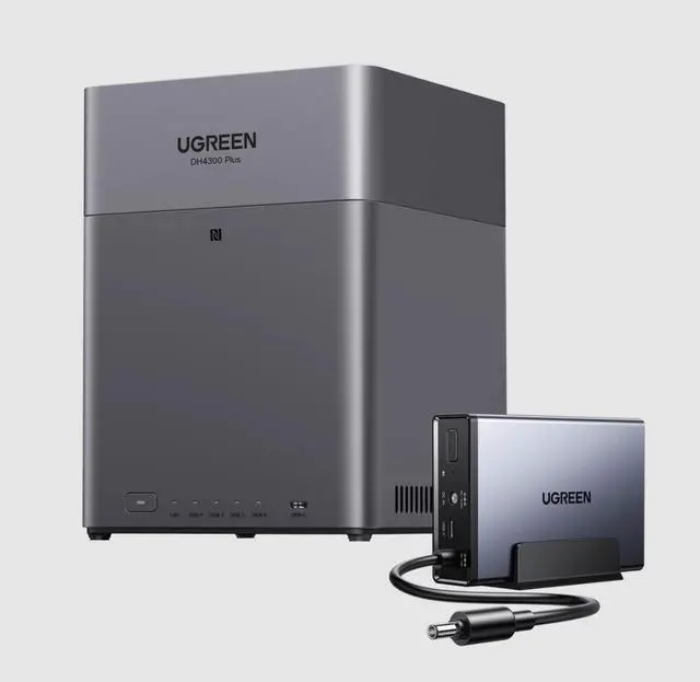Alt view image 9 of 9 - UGREEN NASync DH4300 Plus Storage Hub with HDMI Cable
