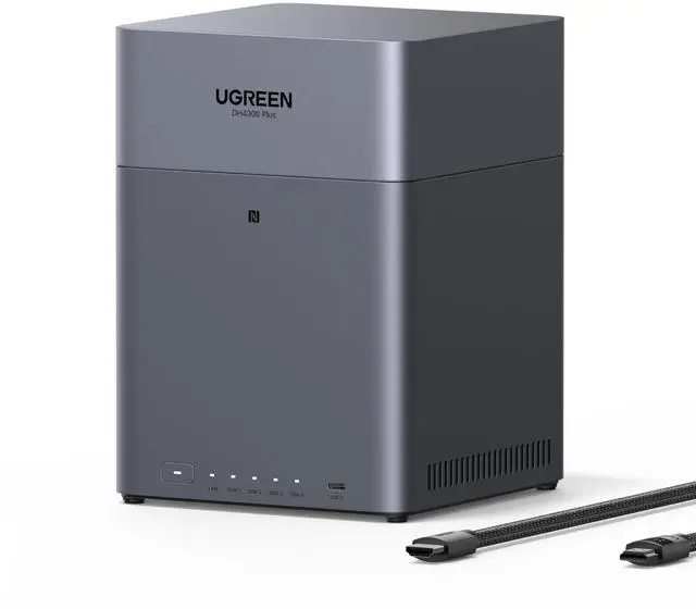 Alt view image 2 of 9 - UGREEN NASync DH4300 Plus Storage Hub with HDMI Cable