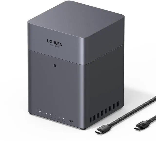 Alt view image 2 of 11 - UGREEN NASync DH4300 Plus Storage Hub with HDMI Cable