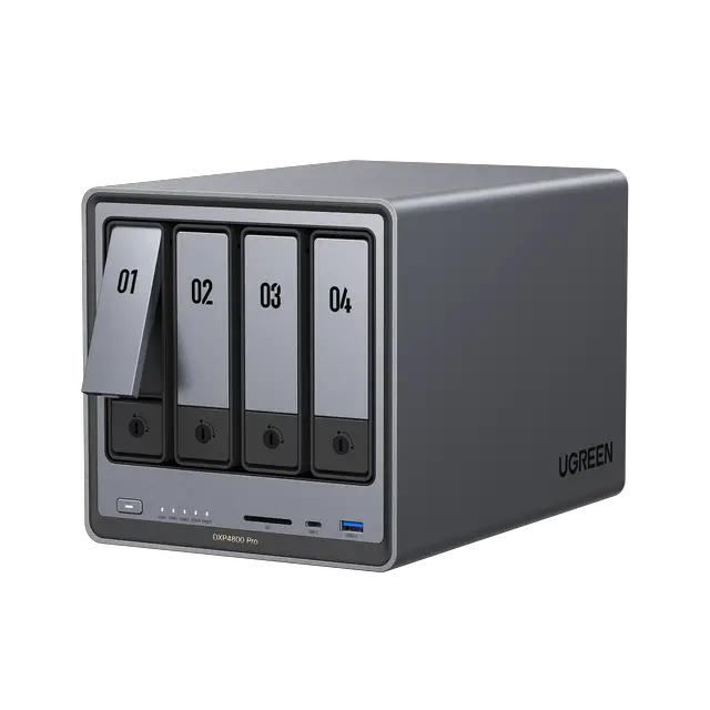 Alt view image 2 of 6 - Ugreen DXP4800 PRO Diskless System NAS