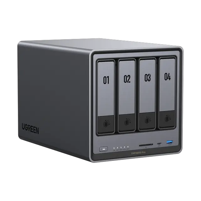 Alt view image 5 of 6 - Ugreen DXP4800 PRO Diskless System NAS