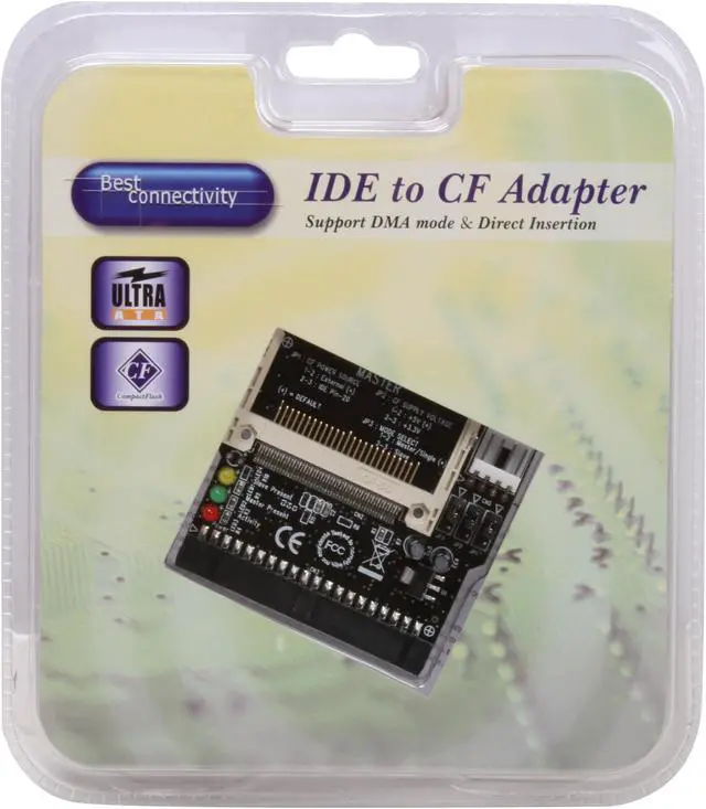 Alt view image 4 of 4 - SYBA SD-CF-IDE-DI IDE to Compact Flash Adapter ( Direct Insertion Mode )
