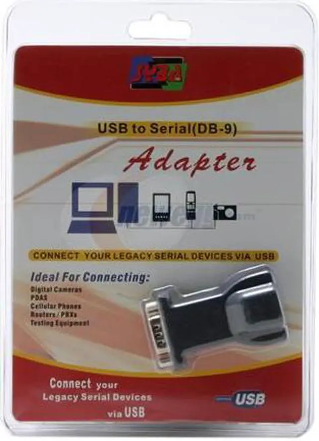 Alt view image 4 of 4 - SYBA Model SY-USB-S USB to Serial (RS232) Port Adapter