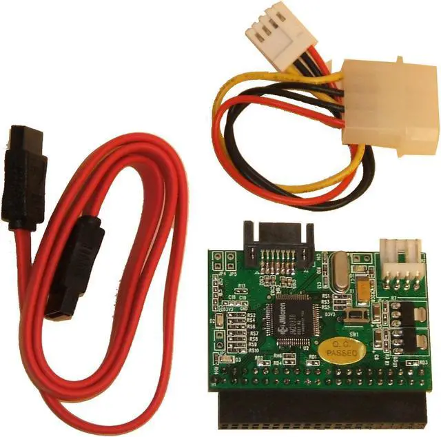 Alt view image 2 of 4 - SYBA SY-JM-SIDE SATA/IDE Adapter, Connect IDE Devices to SATA Port on Motherboard