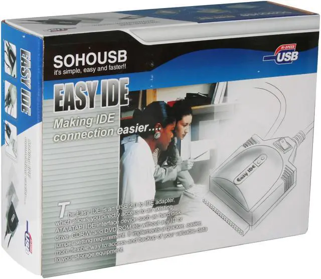 Alt view image 12 of 12 - Koutech IO-UIC120 USB2.0 to IDE Converter
