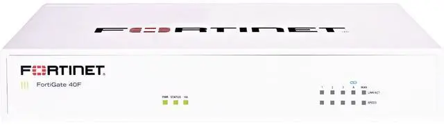 Main image of FORTINET FortiGate 40F, 5x GE RJ45 ports (including 4x Internal Ports, 1x WAN Ports) | FG-40F