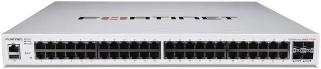 Main image of Fortinet FS-448E-FPOE Ethernet Switch FS448EFPOE