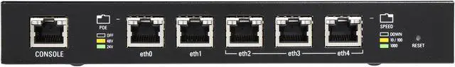 Alt view image 2 of 6 - Ubiquiti ERPOE-5-US EdgeRouter PoE Advanced 5-Port Router