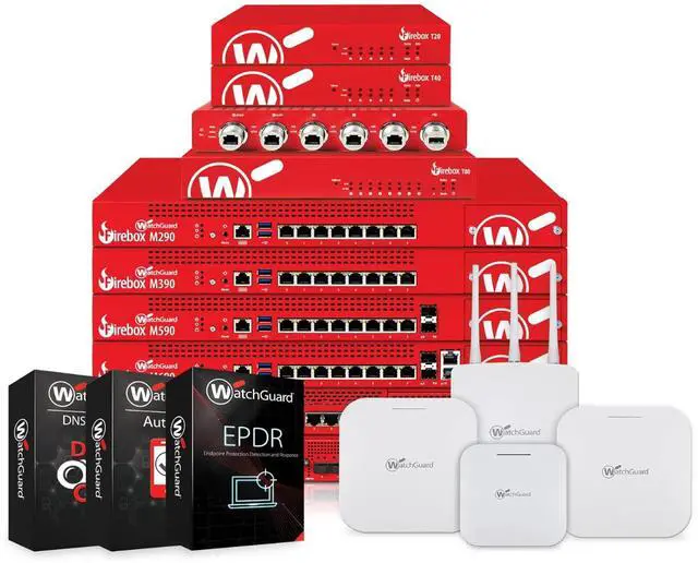 Alt view image 3 of 5 - WatchGuard Firebox T85-PoE Network Security/Firewall Appliance Up to 4.96 Gbps firewall throughput, 8 x 1Gb ports, 60 Branch Office VPNs