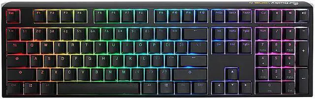 Main image of Ducky ONE 3 RGB - Black - Full Size Mechanical Keyboard - MX Blue
