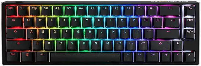 Main image of Ducky ONE 3 RGB - Black - SF Mechanical Keyboard - MX Silent Red