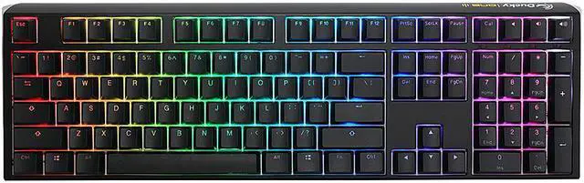 Main image of Ducky ONE 3 RGB - Black - Full Size Mechanical Keyboard - MX Silent Red