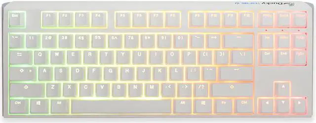 Main image of Ducky ONE 3 - White - TKL Mechanical Keyboard - MX Red