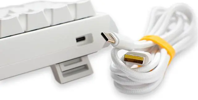 Alt view image 4 of 4 - Ducky ONE 3 - White - SF Mechanical Keyboard - MX Brown