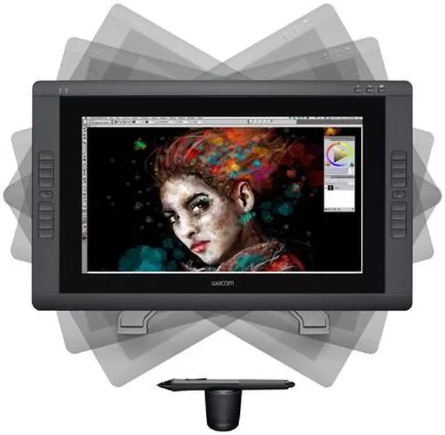 Alt view image 6 of 14 - Wacom Cintiq 22HD Touch (DTH2200) 18.9" x 10.7" Active Area Tablet