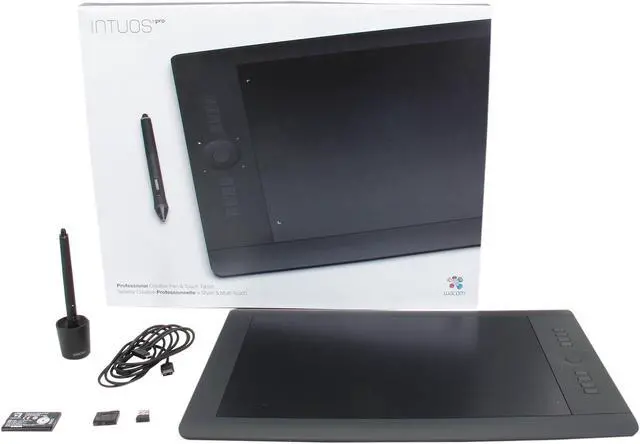 Alt view image 5 of 5 - Wacom Intuos Pro PTH851 12.80" x 8" Active Area USB Pen and Touch Large
