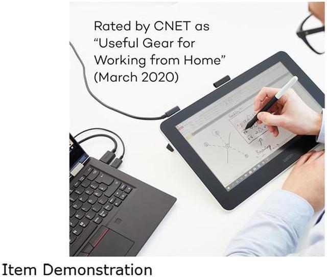 Alt view image 4 of 5 - Wacom One Digital Drawing Tablet with Screen, 13.3 inch Graphics Display for Art and Animation Beginners (DTC133W0A)